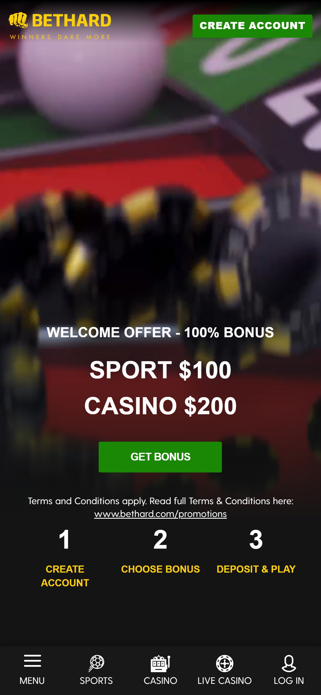 BetHard Casino Mobile Review