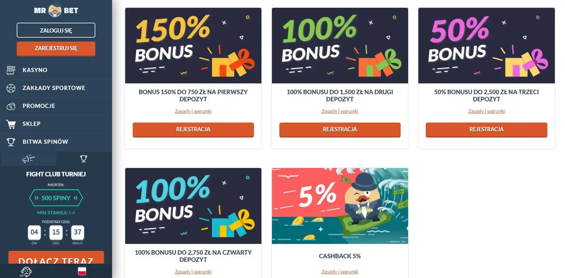 Mr Bet Casino Review