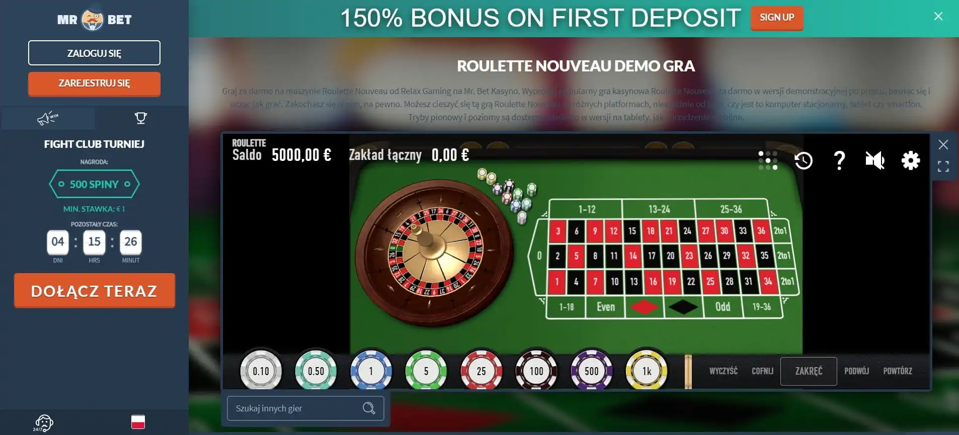 Mr Bet Casino Review