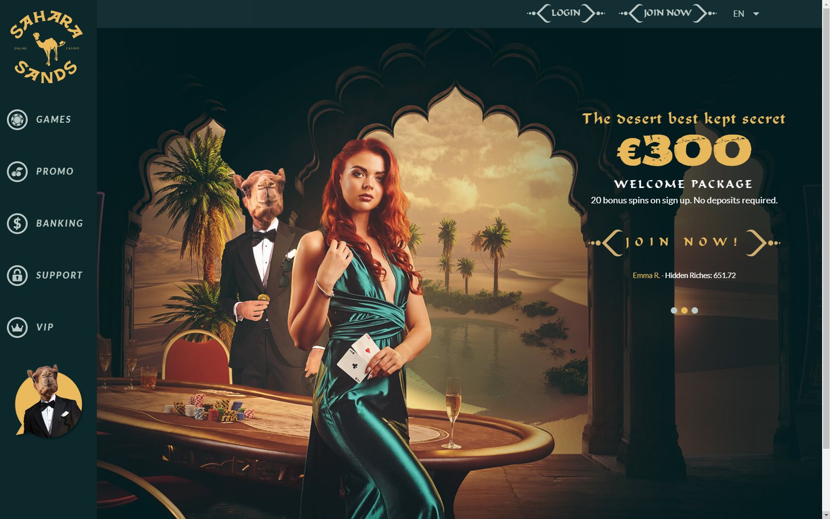 Sahara Sands Casino Review